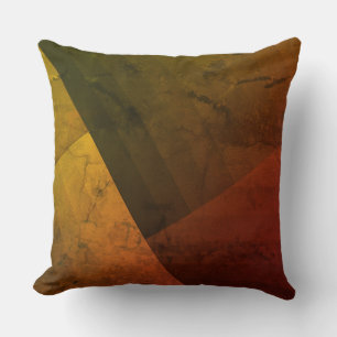 Throw Pillow , Patchwork, combined, olive, green