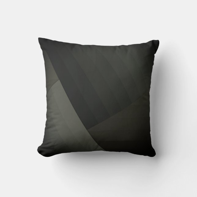 Throw Pillow , Patchwork, combined, olive, green (Front)