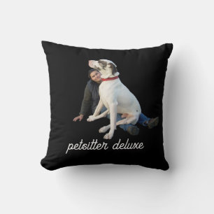 Throw Pillow Pet Sitter