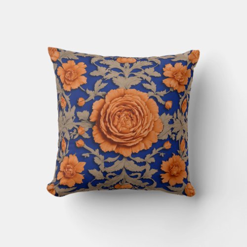 Throw pillow printed with Design 