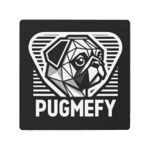 Throw Pillow - Pugmefy