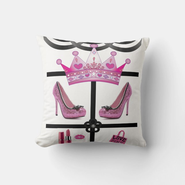 Throw Pillow Queen (Front)
