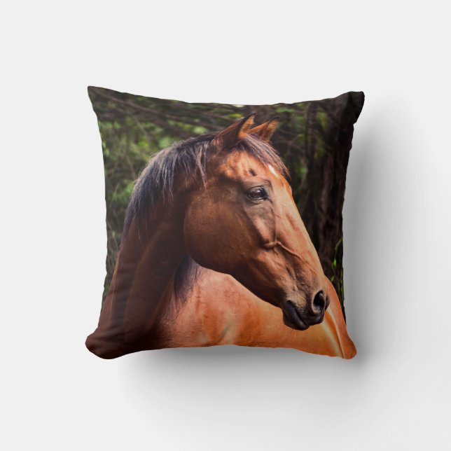 Throw Pillow - Rocky 2020 Horse of the Year (Front)