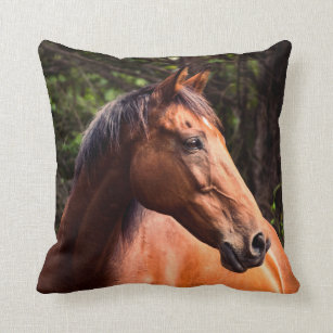 Throw Pillow - Rocky 2020 Horse of the Year