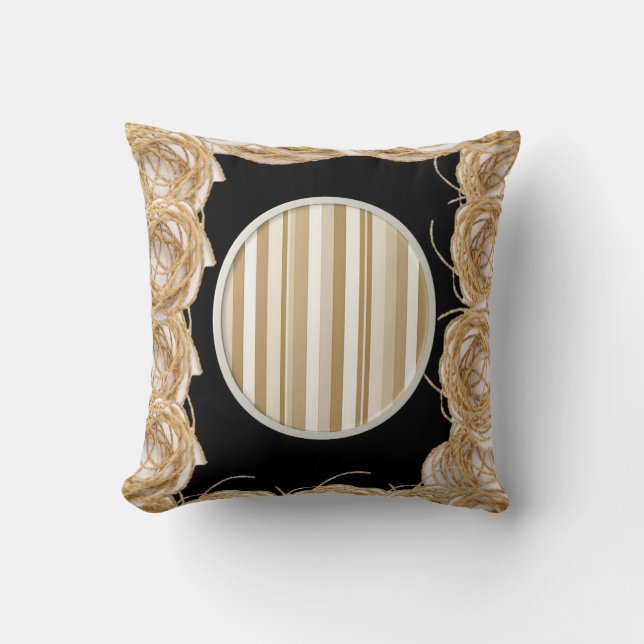 throw pillow Rope (Front)