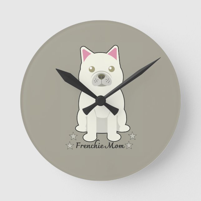 Throw Pillow Round Clock (Front)