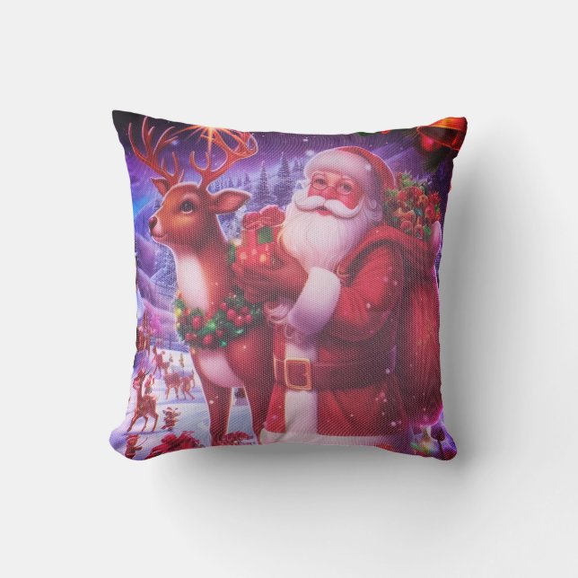 Throw Pillow Santa Claus (Front)