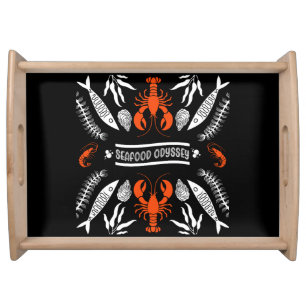 Throw Pillow Serving Tray