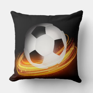 Throw Pillow-Soccer Pillow