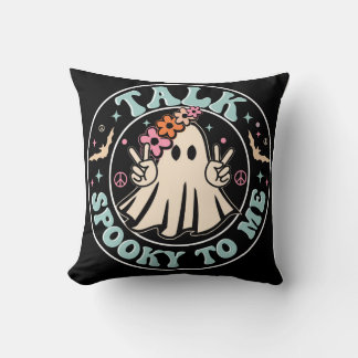 Throw Pillow, Spooky Design, Fall Fashion. Throw Pillow