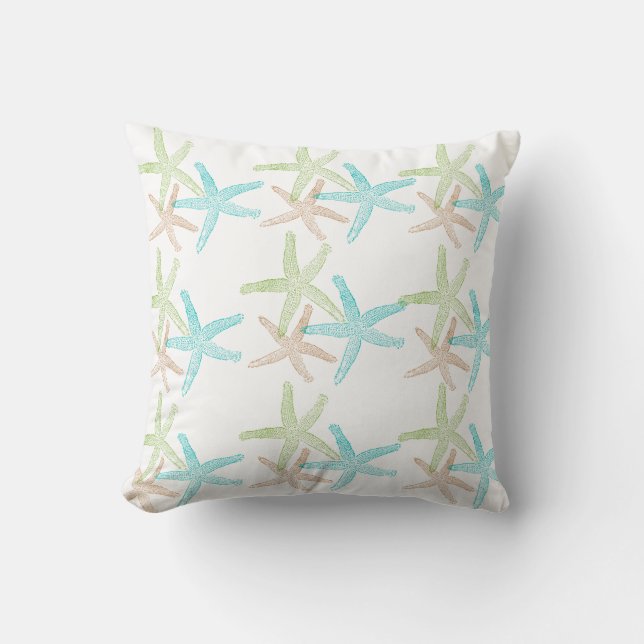 Throw Pillow-Starfish Pillow (Front)