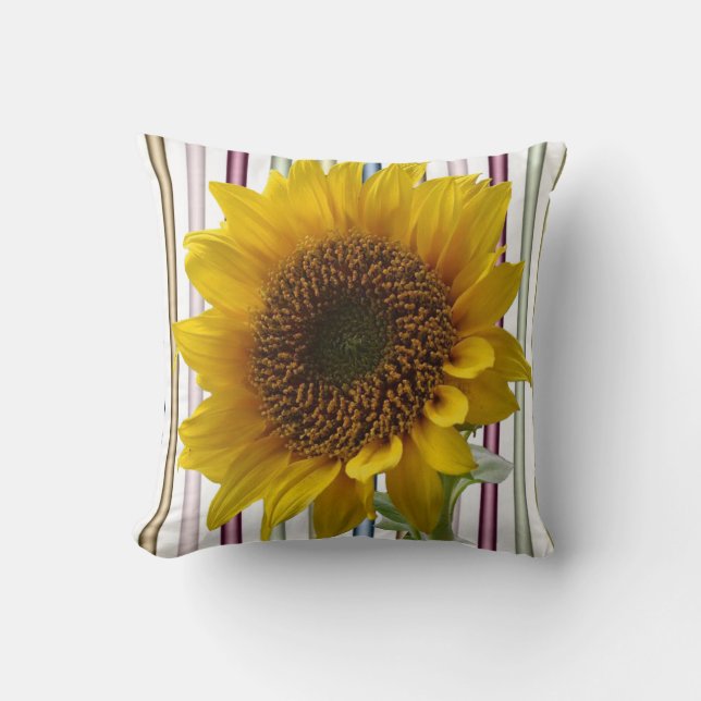 Throw Pillow Sunflower (Front)