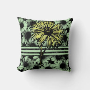 Throw Pillow Sunflower