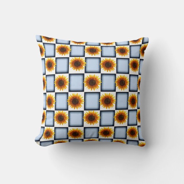 Throw Pillow Sunflower (Front)