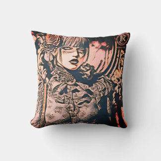 Throw Pillow The rebellion woman