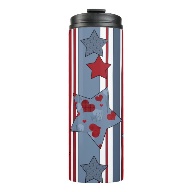 Throw Pillow Thermal Tumbler (Front)