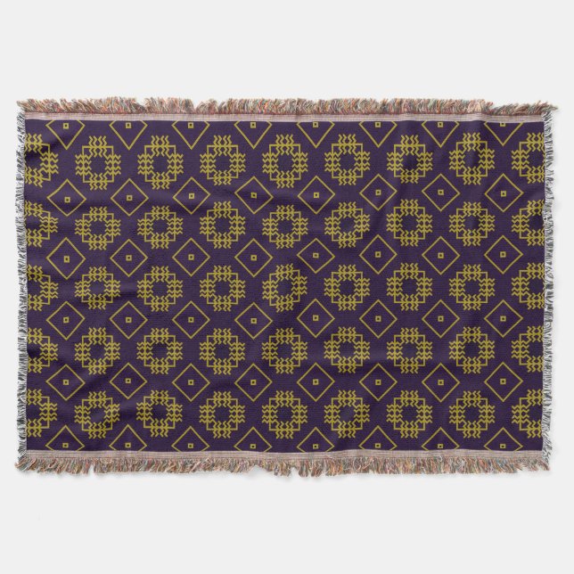 Throw Pillow Throw Blanket (Front)
