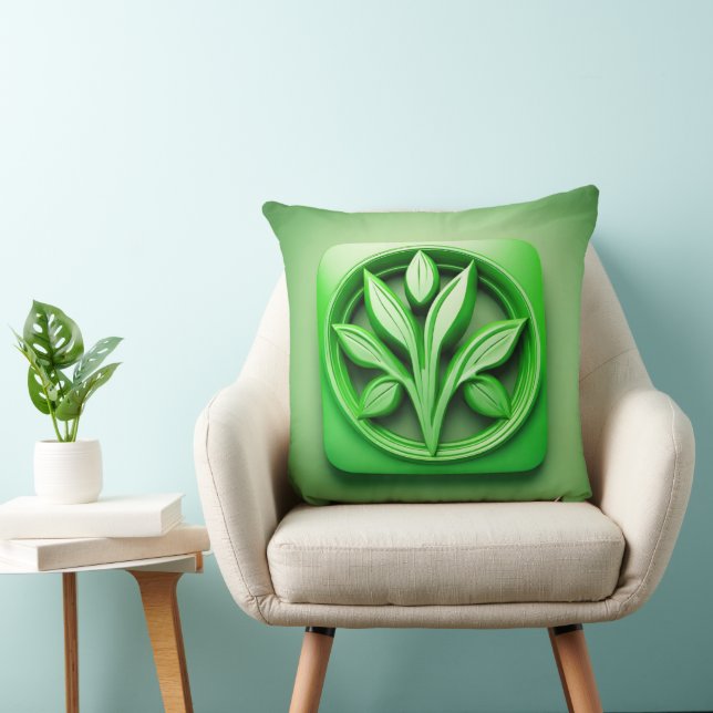 Throw Pillow, Throw Pillow 16" x 16" (Chair)