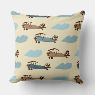 Throw Pillow Toy Airplane 2