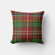 THROW PILLOW "TRADITIONAL HIGHLAND TARTAN"