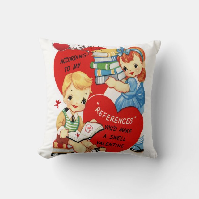 Throw Pillow Valentine's Day (Front)