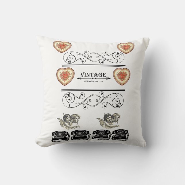 Throw Pillow Vintage (Front)