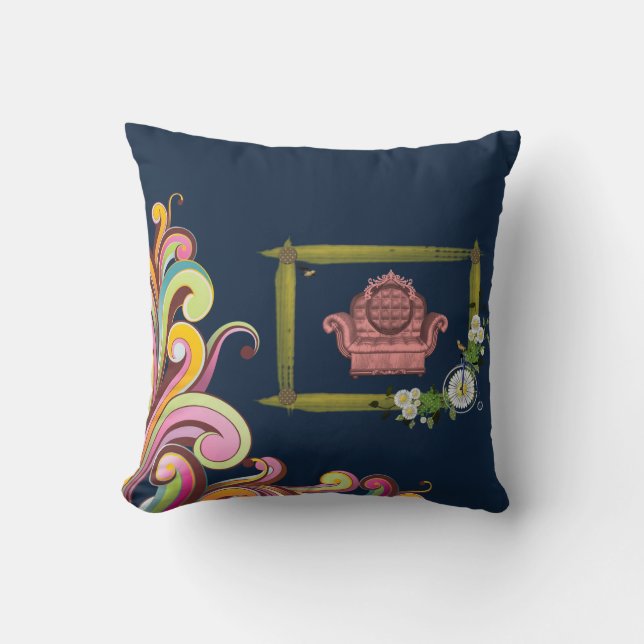 Throw Pillow Vintage (Front)