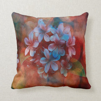 Throw Pillow - Watercolor Pulmaria - Multi