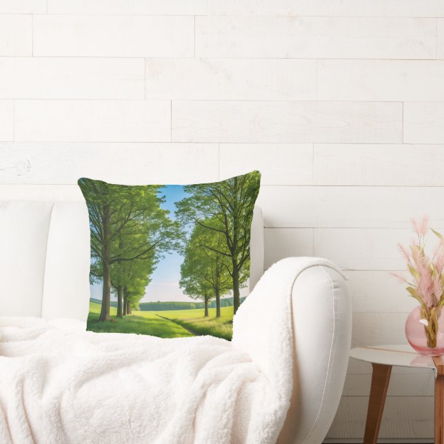Throw Pillow Whispers of the Horizon (Couch)