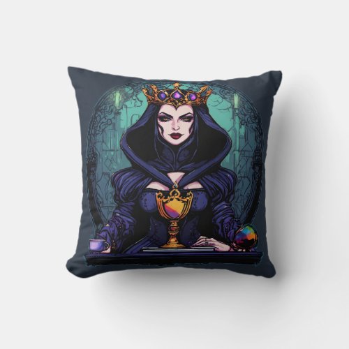 Throw Pillow  with queen design