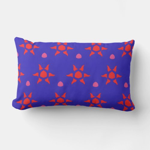 Throw Pillow with The sun Pattern 