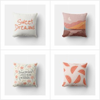 Throw Pillows by Bimble Life