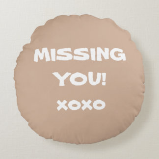 Throw Pillows Cushions cool "MISSING YOU" Words!