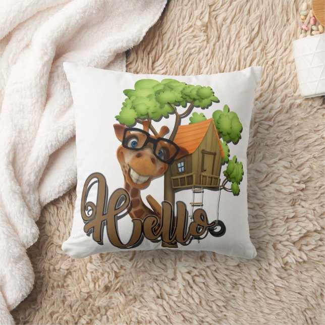 Throw Pillows Hello (Blanket)