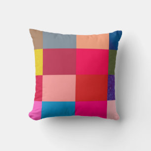 THROW PILLOWS - PATCHWORK QUILT DESIGN - GIFTS