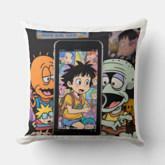 Throw Squidward Throw Pillow