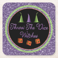Throw The Dice Witches Halloween Sparkle Bunco