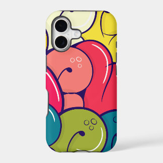 Throw up letters iPhone 17 case