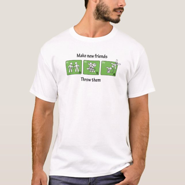 Throw Your Friends T-Shirt (Front)
