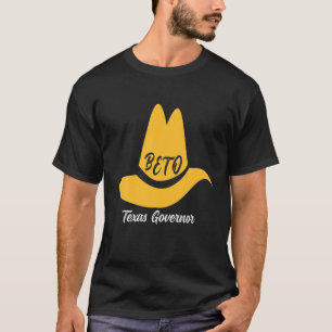 Throwback Cowboy Vote Beto For Texas Governor 2022 T-Shirt