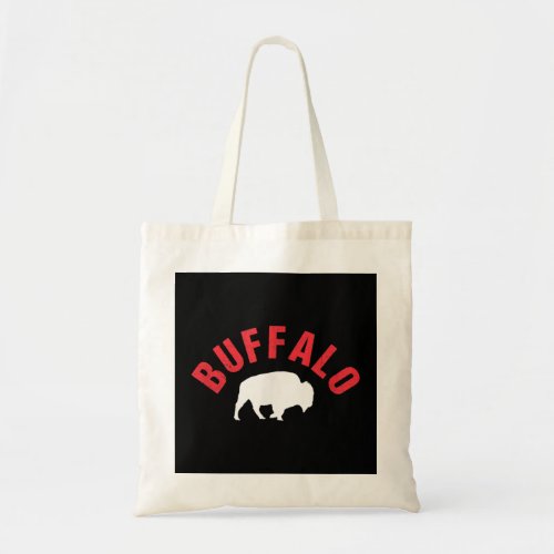 Throwback NY Native Buffalo New York Classic Buffa Tote Bag