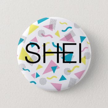 Throwback Pin by SHEI_Magazine at Zazzle