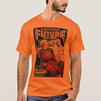 Throwback Space Capt Retro Popular Culture T-Shirt