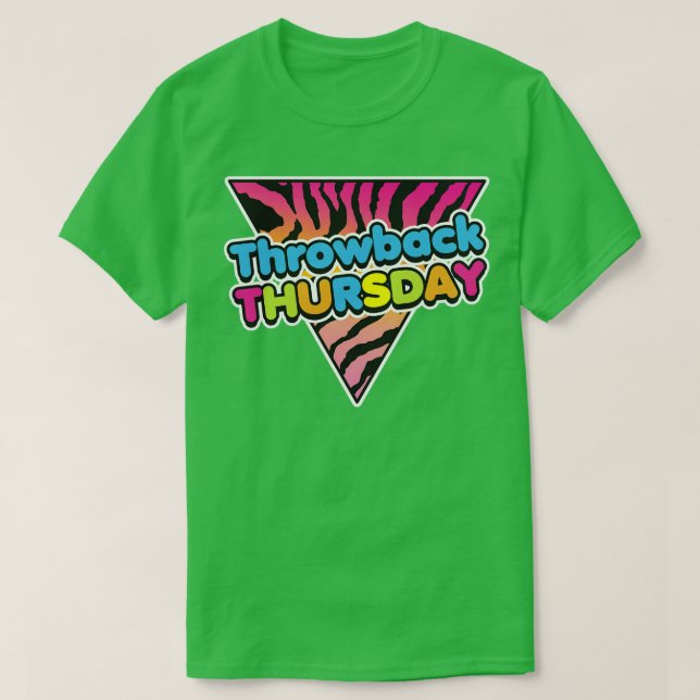 Throwback Thursday T-Shirt (Design Front)