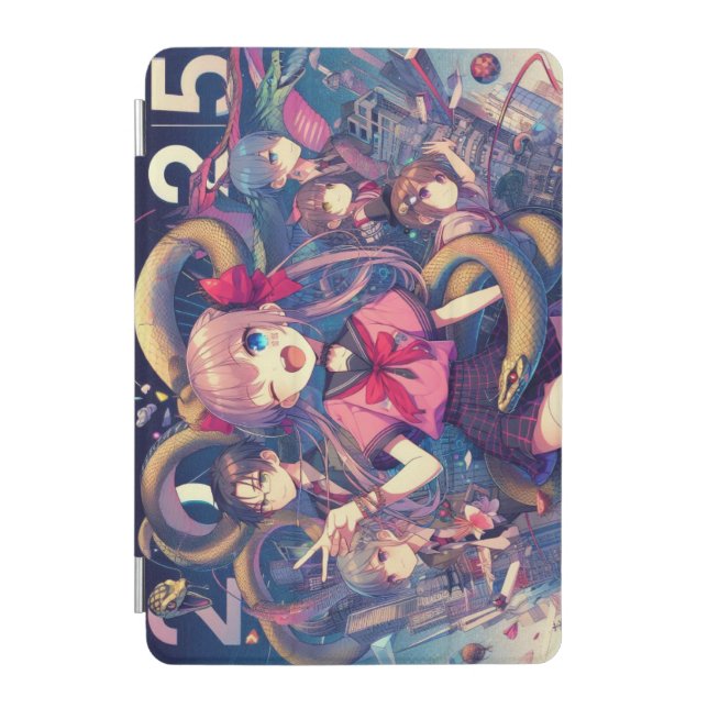 Throwback to Lunar Year of the Serpent iPad Mini Cover (Front)