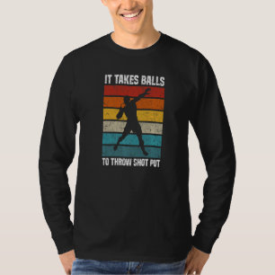 Thrower Track And Field Throwing Shot Put T-Shirt