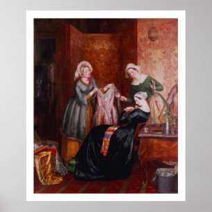 Throwing off her weeds poster