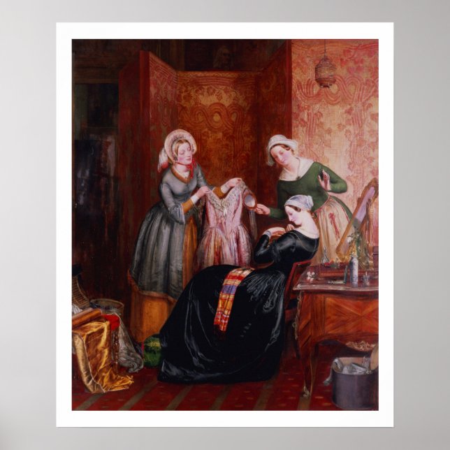 Throwing off her weeds poster (Front)