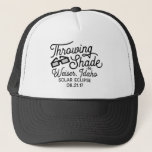 &quot;throwing Shade&quot; Solar Eclipse - Weiser, Idaho Trucker Hat at Zazzle
