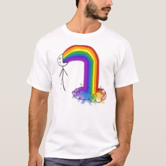 Throwing up rainbows T-Shirt